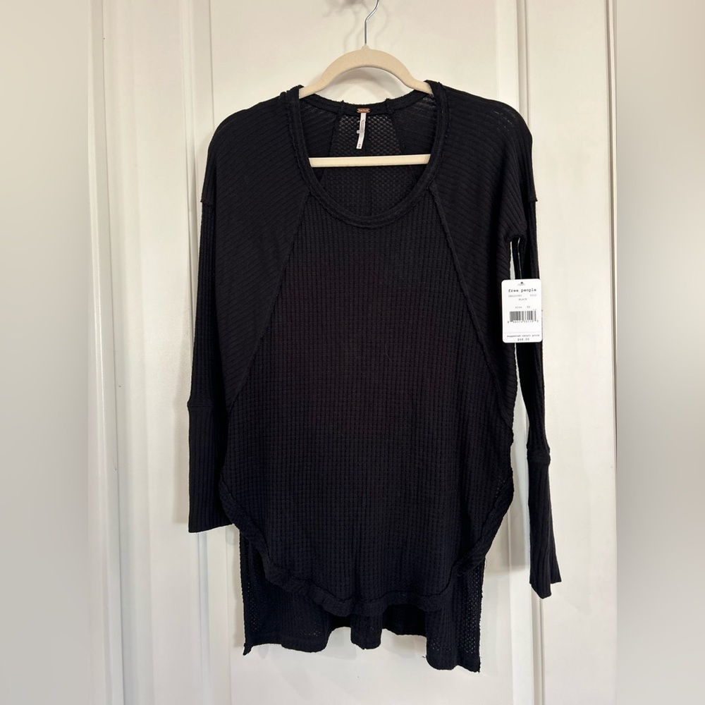 🖤🖤Free People Long Sleeve Black Top🖤🖤